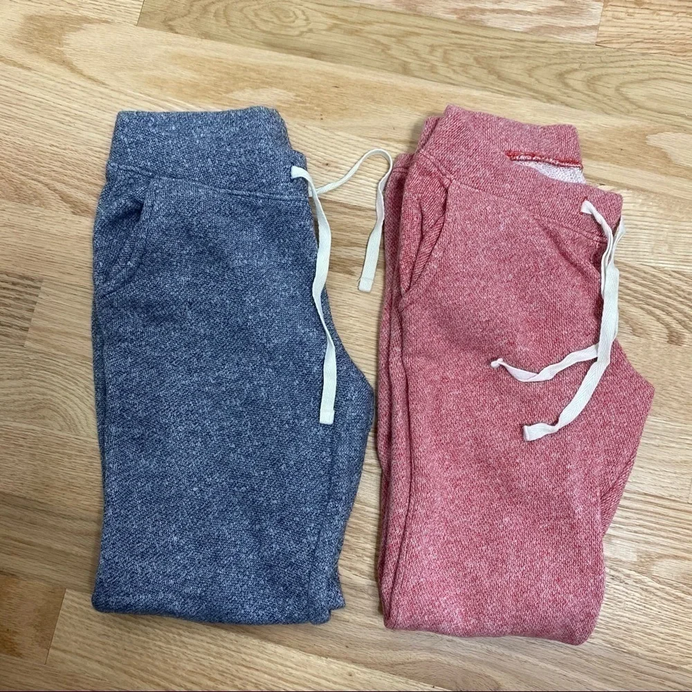 Gap Kids Sweatpants Bundle Sz Medium Gray Red Youth Boys